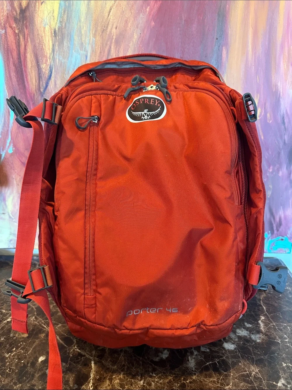 OSPREY Porter 46 Travel Backpack - Rust Orange